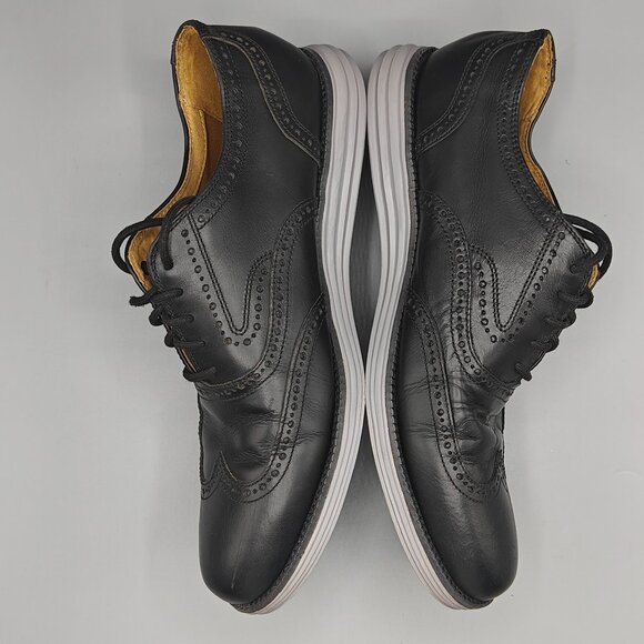 Cole Haan Oxford Wing Tip Black Leather C23428 Men’s main image 9